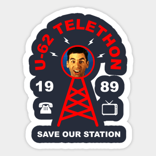 U-62 Telethon with Stanley Spadowski Sticker